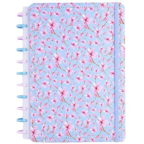 Caderno Médio Capa Dura Organizacional Disco Reposicionável Anotações Escolar Profissional