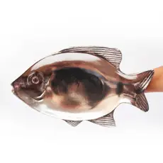 travessa petisqueira em alumínio formato peixe