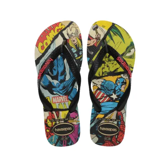 Chinelo Havaianas Masculino Feminino e Infantil Top Marvel Classic