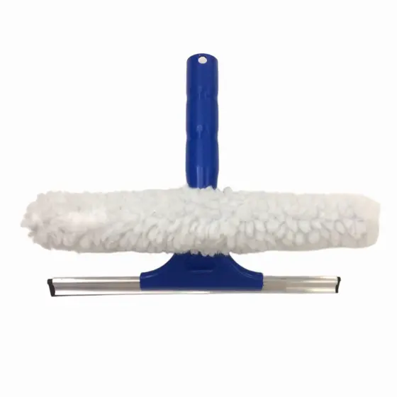 Rodo Combinado Limpa e Seca Vidro 25cm com Cabo de 50cm