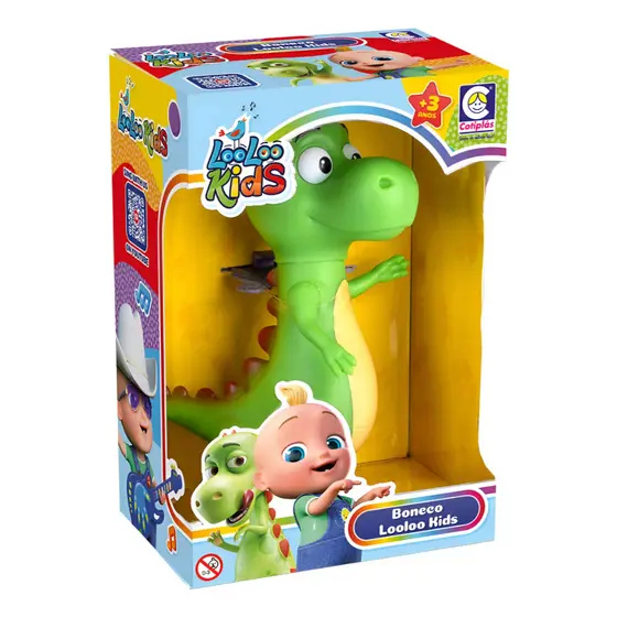 Brinquedo Infantil Looloo Kids Boneco Zigaloo Vinil Original You Tube
