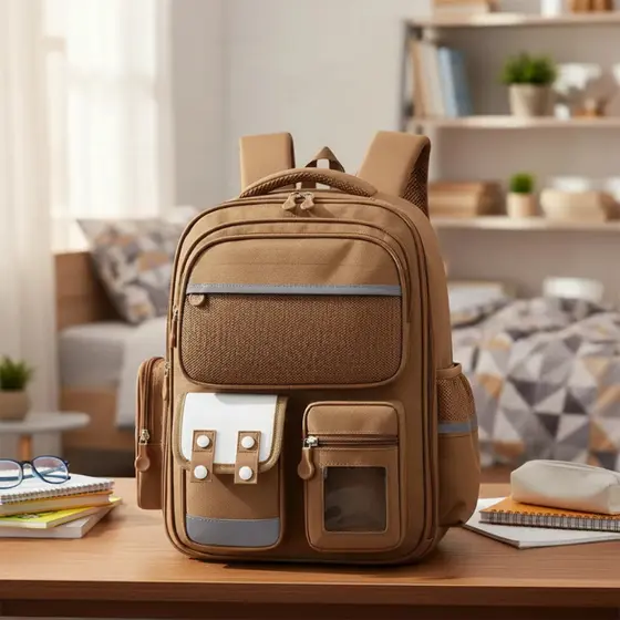 Mochila Escolar Bolsa Grande Trabalho Impermeável Moderna Infantil