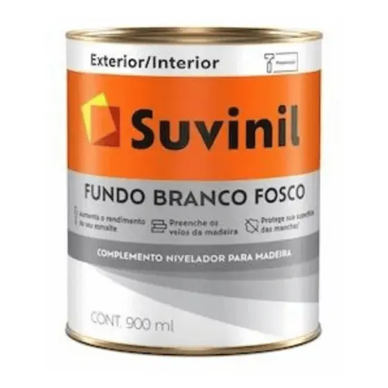 FUNDO BRANCO FOSCO 900ML SUVINIL