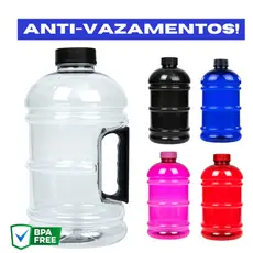Garrafa de Água 700ml/1L /1.8L com Alça 100% Anti-Vazamentos Envio Imediato