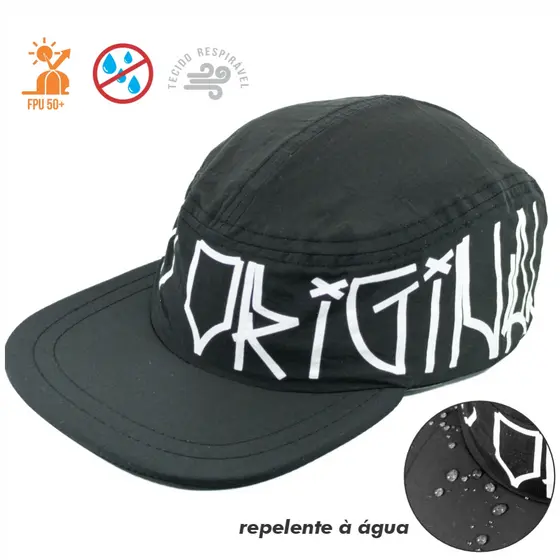 Boné original Impermeável Five Panel Anth Co Aba Reta masculino feminino ninja maculino