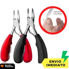Alicate mola dupla De Cortar Unha Curvado Profissional Aço Inox Manicure, pedicure e podologia e decoração de unha （S15)