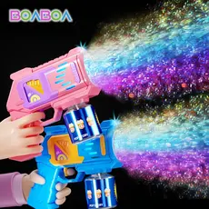 Bolhas de sabão colorido Brinquedos de bolhas de armas - presente de feriado presente de aniversário