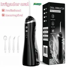 Irrigador Oral Portátil Recarregável – Sem Fio, Profissional, Limpeza Profunda