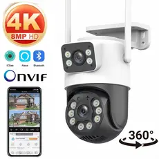 YOOSEE IP66 Wi-Fi Security Camera with Dual Lens and 360 Motion sensor°