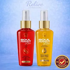 Óleo Sérum SOUL Perfect Liss 100ml - Sérum Extraordinário Blindagem - Sérum leave-in Ativador