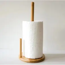 Porta papel toalha de bambu - Oikos
