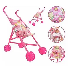 Carrinho De Boneca Bebe Reborn Brinquedo Infantil Passeio de Boneca Menina