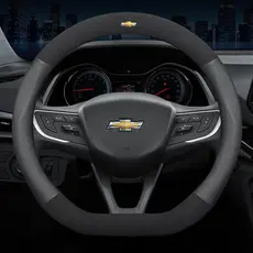 Capa de Volante de Couro para Chevrolet Captiva, Cruze, Spin, Optra, Trailblazer, Orlando, Sonic, Equinox, Colorado, CAV