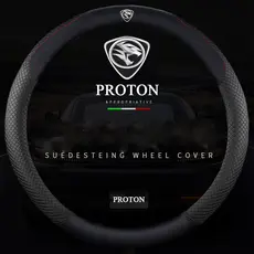 Capa de volante em couro Proton 38cm