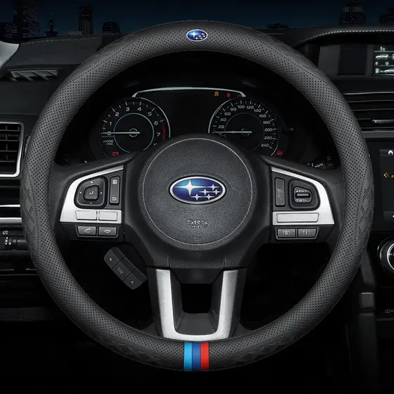 NOVO item Capa de Volante de Carro para Subaru BRZ Forester XV Impreza Levorg WRX STi 2022 Acessórios de Couro que Absor