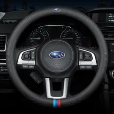 NOVO item Capa de Volante de Carro para Subaru BRZ Forester XV Impreza Levorg WRX STi 2022 Acessórios de Couro que Absor
