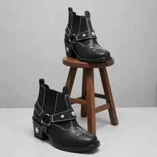 BOTA COUNTRY BOTINA TEXANA INFANTIL JUVENIL MENINO MENINA UNISSEX BOTINHA COURO SINTÉTICO UGUI