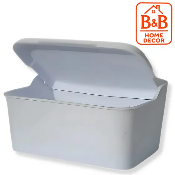 Saleiro 500ml Tampa Basculante Organizador de Cozinha Resistente e Prático ENTREGA IMEDIATA