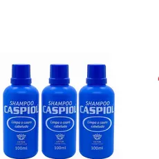 Shampoo Caspiol 100ml + Limpeza Profunda do Couro Cabeludo e Combate a Piolhos e Lêndeas