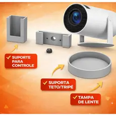Suporte completo para Projetor HY300 suporte para teto / tripe / controle / capa para lente