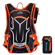 Mochila de ciclismo mochila também é uma mochila de viagem viva mochila impermeável respirável