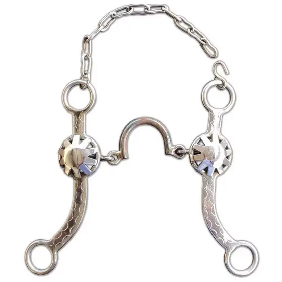 Freio Maluquinho Inox Para Equinos Legítimo Reforçado Alta Qualidade Super Oferta