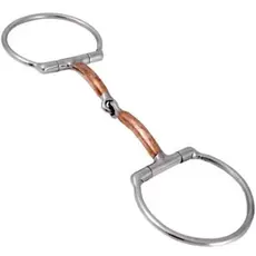 Bridão D Bocal Cobre Todo Produzido em Inox Para Cavalo Luxo Envio Imediato