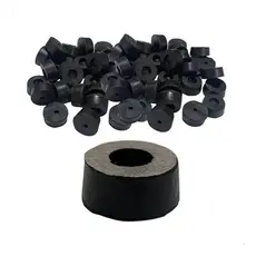 Kit 10 Batentes de Borracha para Portão Basculante Alta Resistência