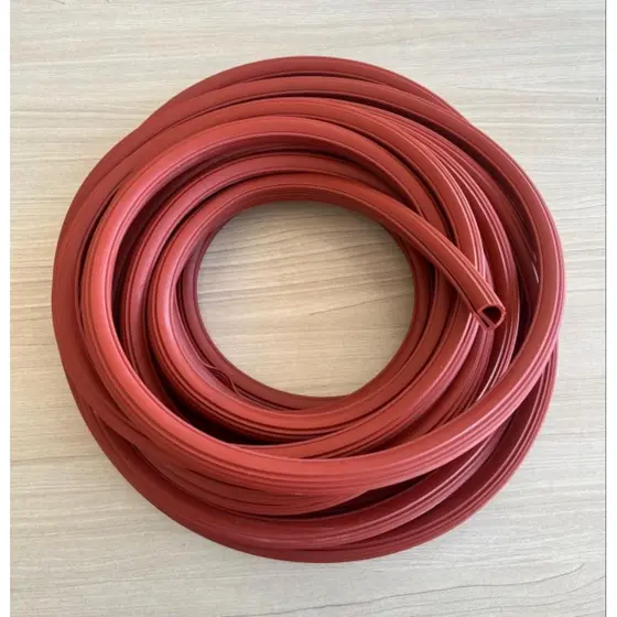 Borracha Perfil Silicone Porta Forno Turbo para diversos tipos de Fornos 4 METROS
