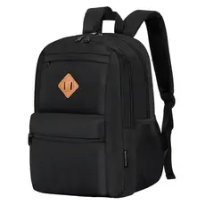 Mochila masculina Leve Resistente, Compartimento para Notebook 15", Bolso Lateral para Garrafa, Viagem, Trabalho, Escola