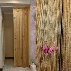 Cortina Para Decorção 1,8M x 1M para Decoração de Casa, Sala de Estar 8209
