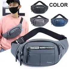 Pochete Masculina Impermeável resistente para uso diário organizadora ajustável Vários Modelo