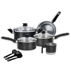 Jogo de Panelas 8 Peças Aluminio Premium– Alta Qualidade e Elegância