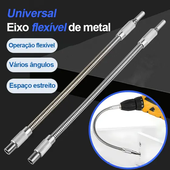 Flexible Drill Extension – Magnetic Hex Shaft for Electric Screwdriver and Drill Connection 1 Unit