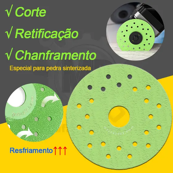 Discos De Corte De Vidro 4 Polegadas 100mm Lâmina De Serra Diamantada Ultrafina Polimento De Mármore Cerâmica
