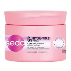 Máscara de Tratamento Seda Glycol + Vita C Complex Luminous UV 300g