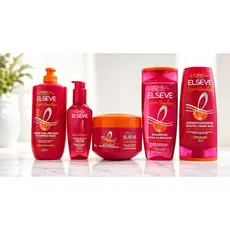 KIT LISO DOS SONHOS ELSEVE SHAMPOO 200ML+CONDIC 200ML+MASCARA 300G+CREME DE PENTEAR 250ML+SÉRUM LEAVE-IN TOTAL 5 ITENS