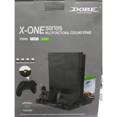 BASE COM COOLER E ARMAZENAMENTO DE JOGOS PARA XBOX ONE.