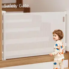 Portão Segurança Tela Retrátil Infantil Pet Cães Extensível