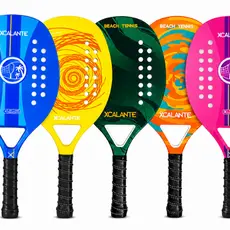 Raquete Beach Tennis XCalante Desempenho Conforto e Durabilidade com Fibra de Carbono