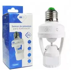 Sensor de Presença 360° para Lâmpada LED E27 Luatek - Automação e Economia de Energia
