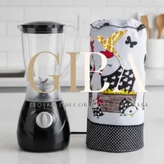 Capa Para Liquidificador- Protege e Decora Com Tecido de Alta Qualidade Com Estampas Modernas Com Preço De Fábrica.