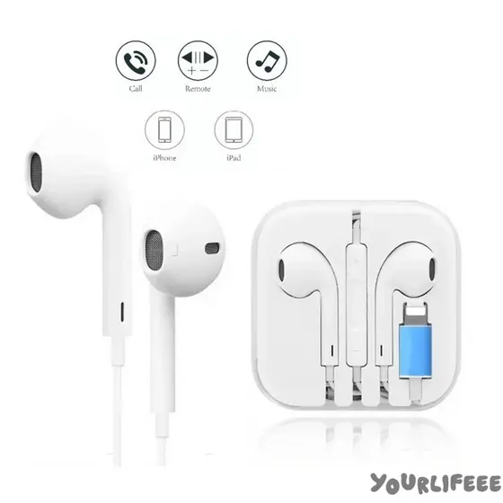 Fone De Ouvido Lightning BLUETOOTH  Para CELULAR iPhone 7 8 Plus X 11 12 13 14