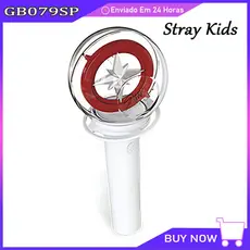 Lightstick Stray Kids Oficial Light Stick Glow K-pop Idol Goods Lanterna Suprimentos De Concerto Presente De Suporte Par