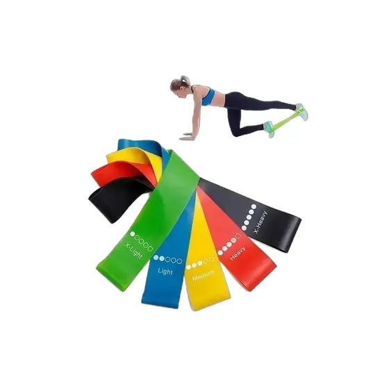Mini Band Kit Faixa Elástica de Exercícios Incoterm