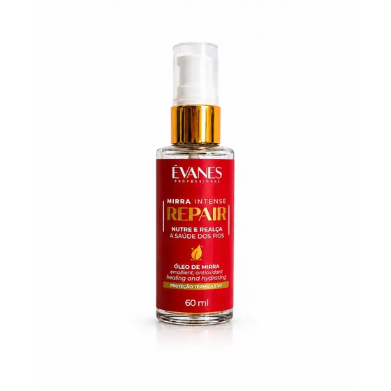 Óleo Capilar Mirra Intense Repair Evanes Professional 60ml