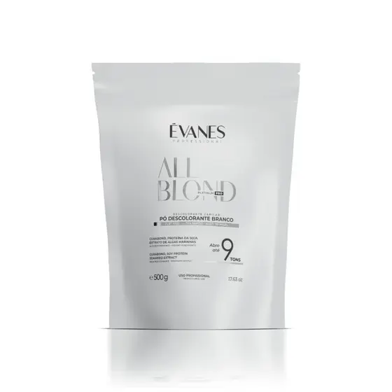 Pó Descolorante All Blond Pro Evanes Professional 500g