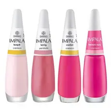 KIT ESMALTES IMPALA ROSAS TENDÊNCIA - ESCOLHA A COR