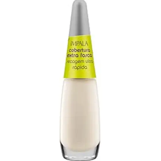 IMPALA ESMALTE BASE COBERTURA EXTRA FOSCA 7,5ML ACETINADA 01UNIDADE