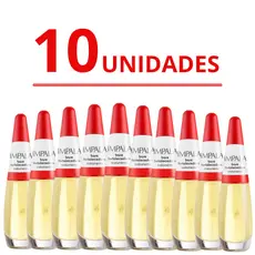 KIT ESMALTES IMPALA BASE FORTALECEDORA TRATAMENTO CRESCIMENTO MANICURE PEDICURE